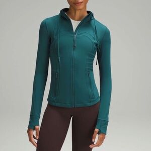 Lululemon Storm Teal Define Jacket Hooded